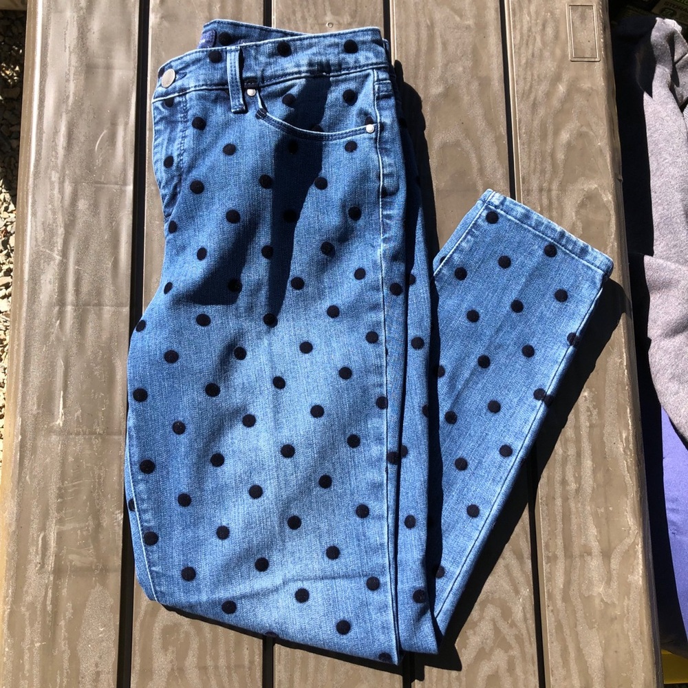 Polka pot jeans